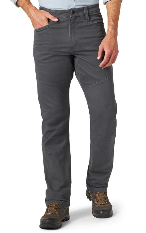 Wrangler Grey Mens Outdoor Reinforced Utility Pant NS857GY