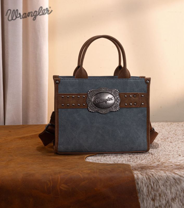 Wrangler Jean Buckle Tote Crossbody WG250-81202JN