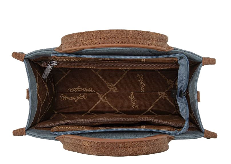 Wrangler Jean Buckle Tote Crossbody WG250-81202JN