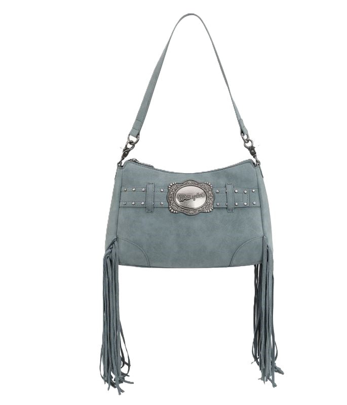 Wrangler Jean Color Fringe Buckle Hobo Bag/Crossbody Bag WG241-2022JN