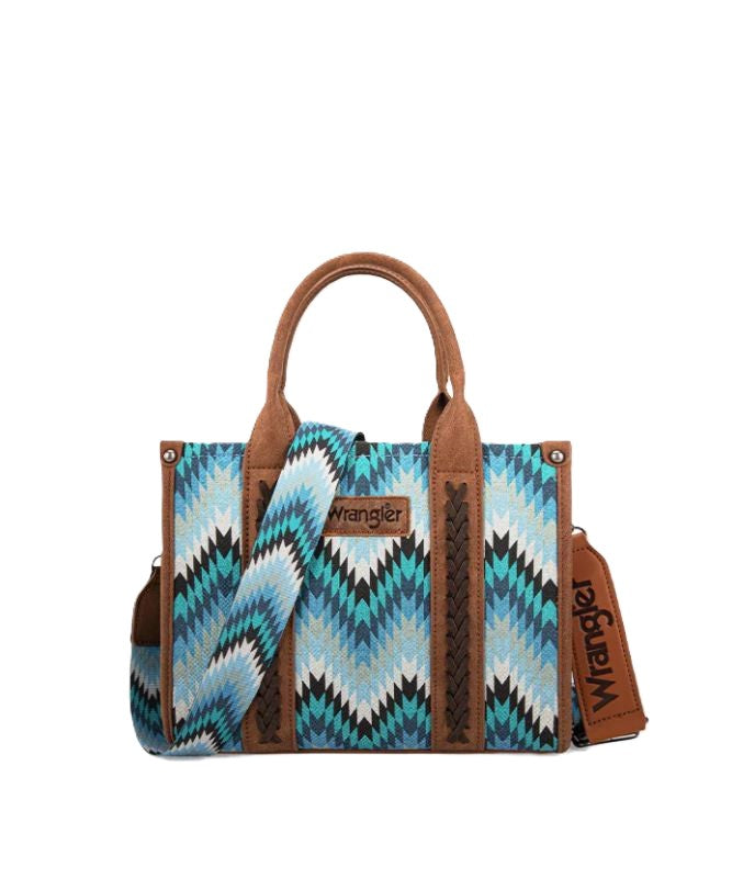 Wrangler Jean Southwestern Pattern Concealed Carry Wide Tote WG2211-8120SJN
