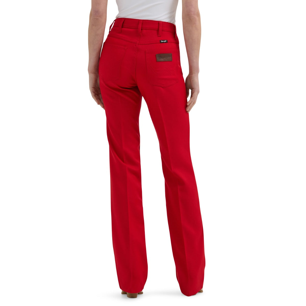Wrangler Joy (Red) Retro Wrancher Women's High Rise Jeans 112356619