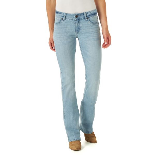 Wrangler Light Blue Retro Mae Women's Boot Cut Jeans 112315026