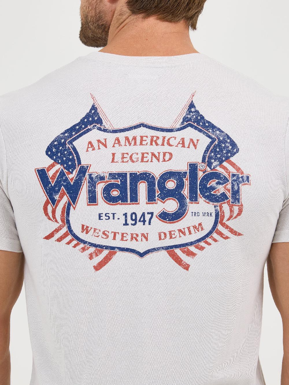 Wrangler Lunar Shield Men's Back Graphic T-Shirt 112361828