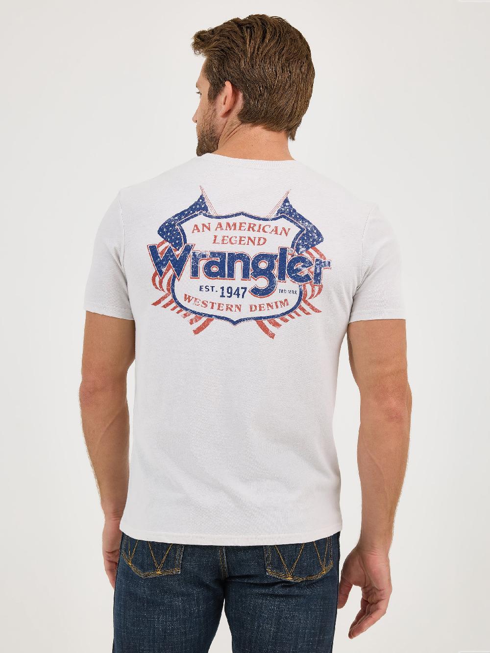 Wrangler Lunar Shield Men's Back Graphic T-Shirt 112361828