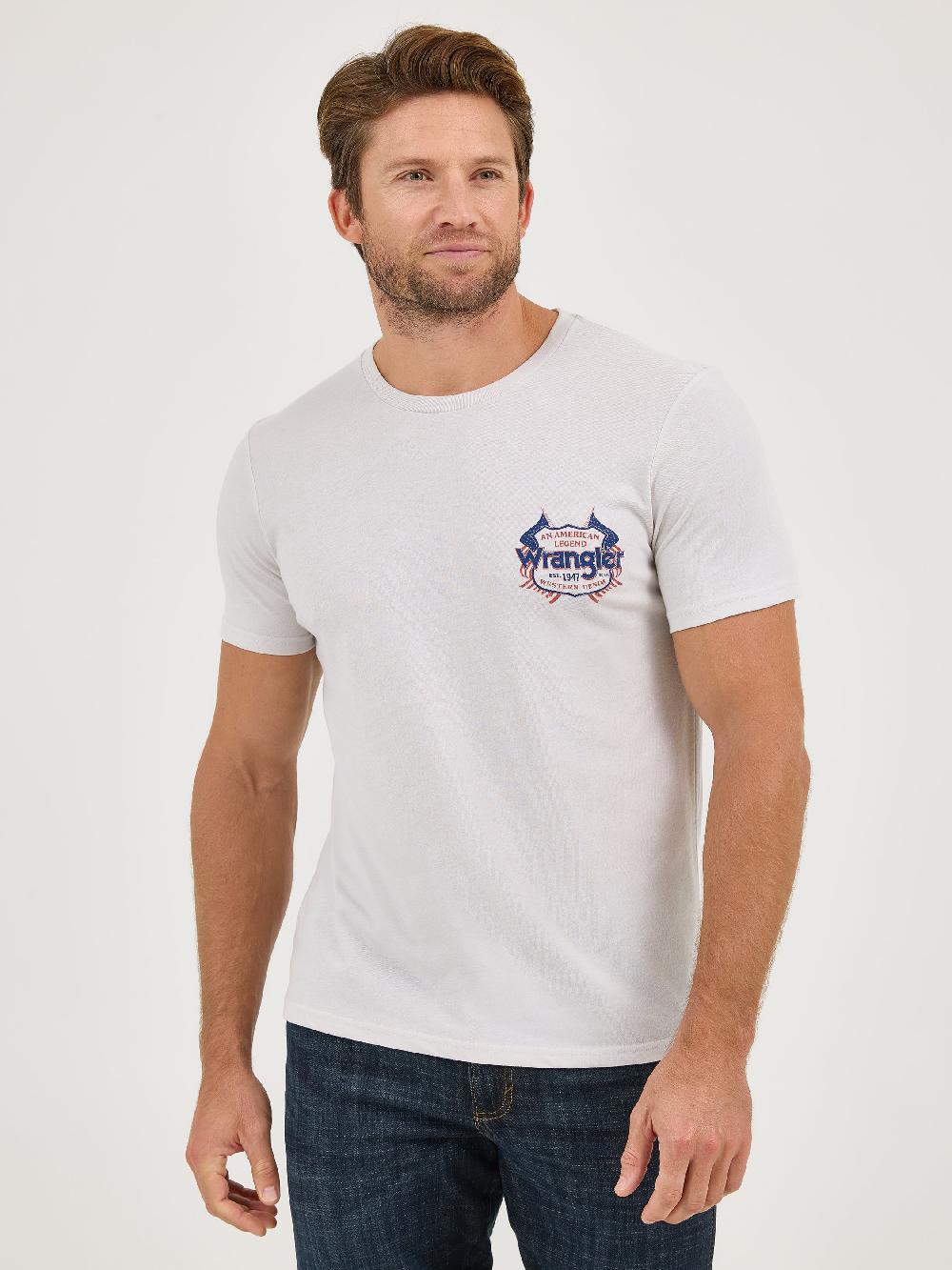 Wrangler Lunar Shield Men's Back Graphic T-Shirt 112361828