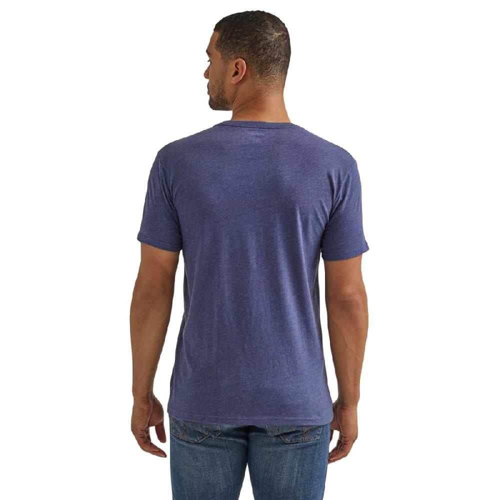 Wrangler Midnight Blue Men's Wrangler Logo Western T-Shirt 112344155