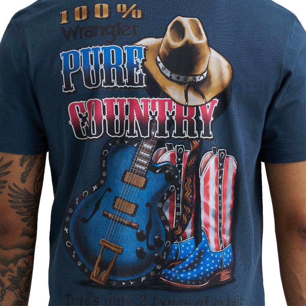 Wrangler Midnight Navy Reissue Pure Country Men 112373738