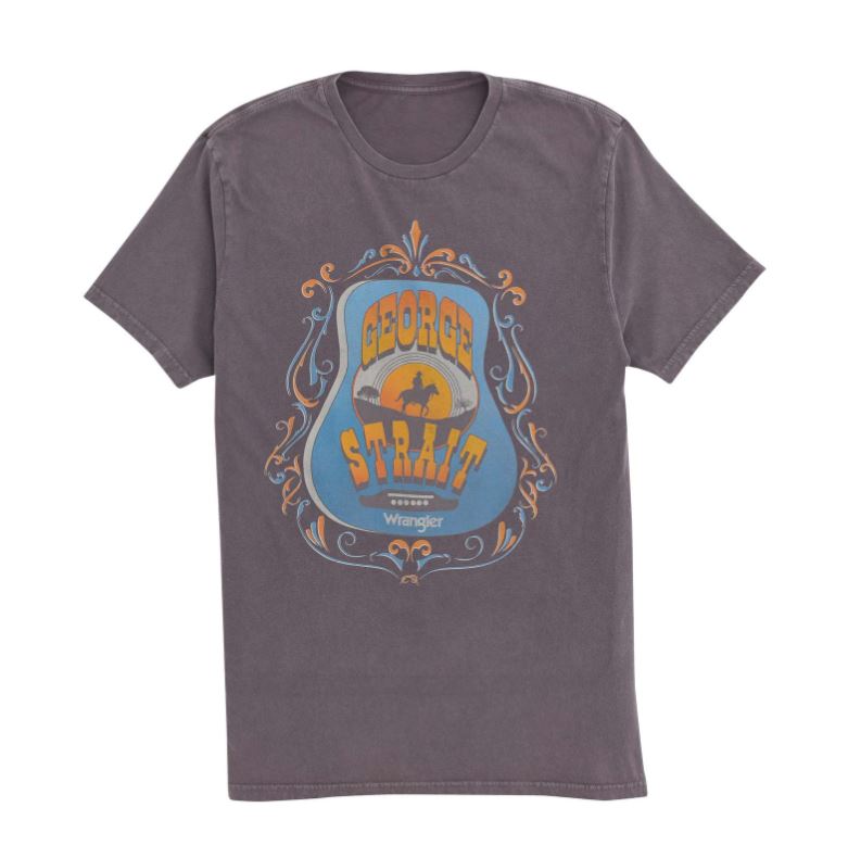 Wrangler Moonscape Men's Short Sleeve George Strait Graphic T-Shirt 112361070
