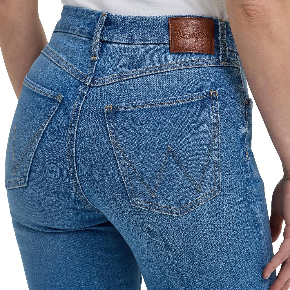 Wrangler Palmer Bespoke High Rise Women's Bootcut Jeans 112361632