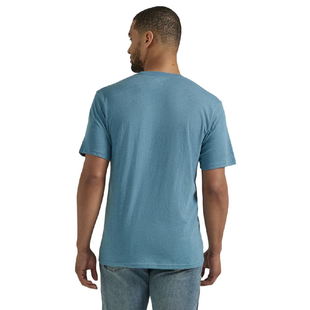 Wrangler Provincial Blue Bronc Rider Men's T-Shirt 112346524