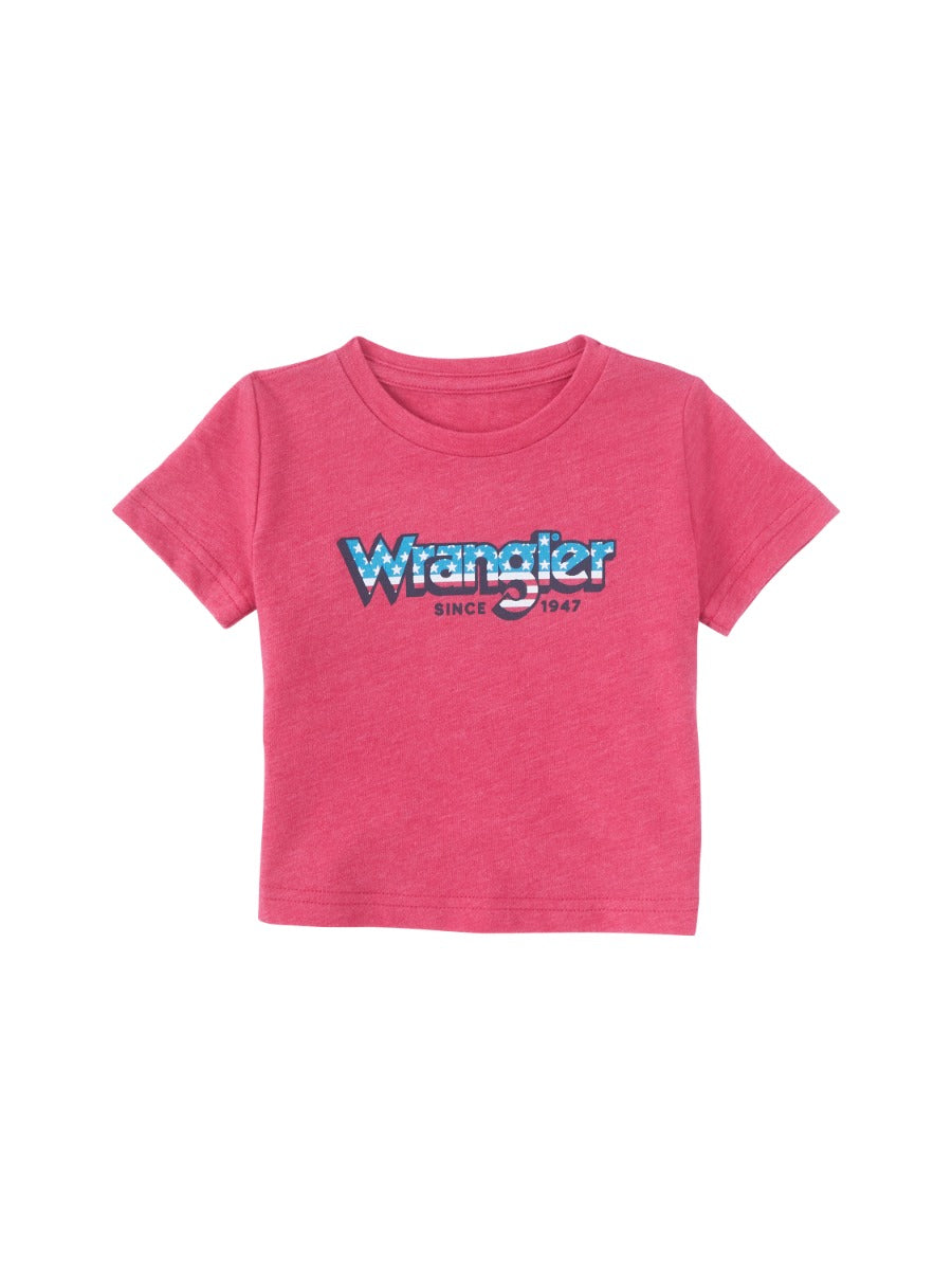 Wrangler Red Heather Unisex Infant Toddler Graphic Tee 112347241