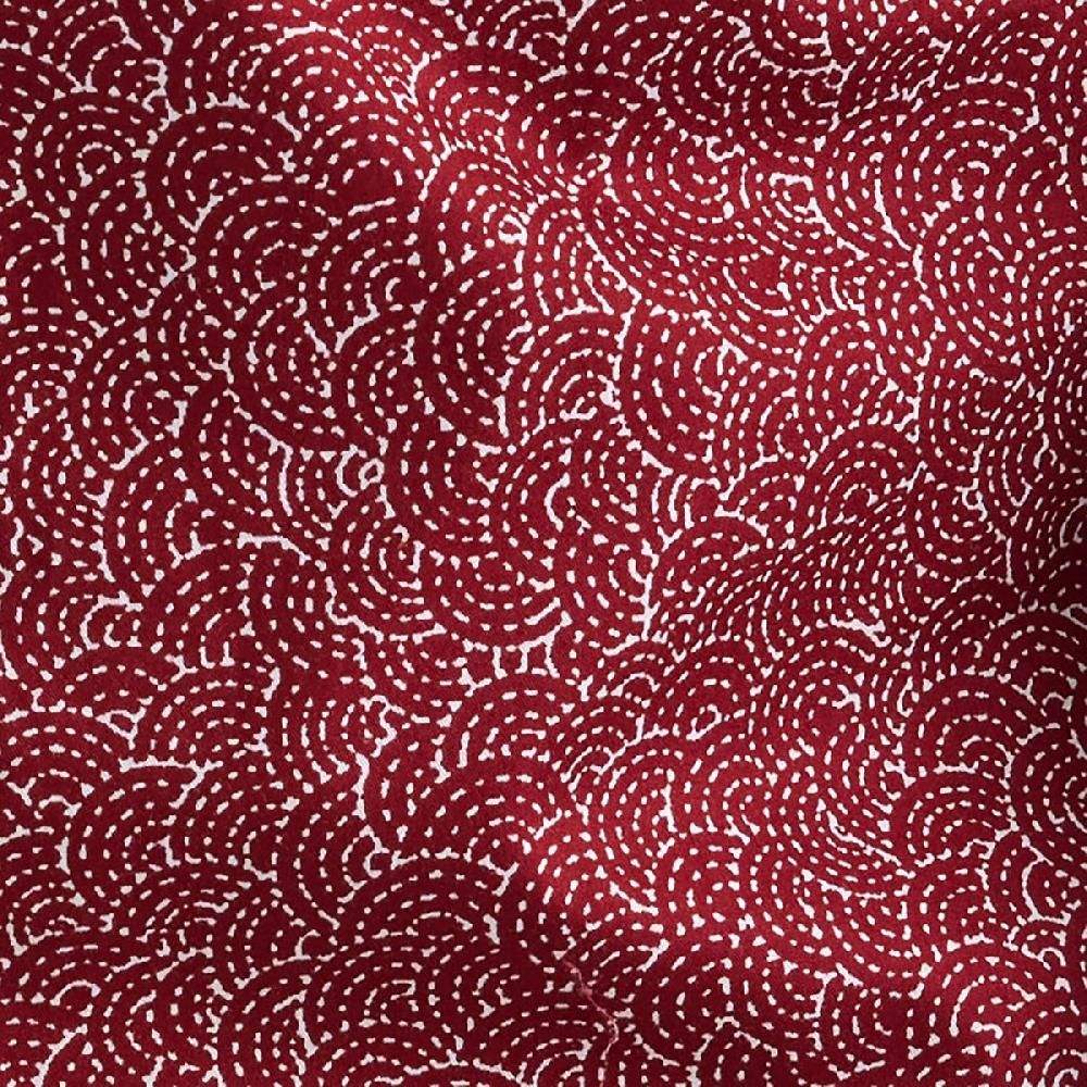 Wrangler Red With Print Retro Premium Men's Spread Collar Longsleeve Snap Shirt 112359925