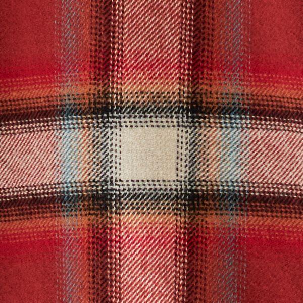 Wrangler Retro Burnt Henna Plaid Americana Women's Snap Front Longsleeve Flannel Shirt 112339146