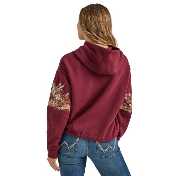 Wrangler Retro Port Royale Women's Graphic Hoodie 112339437