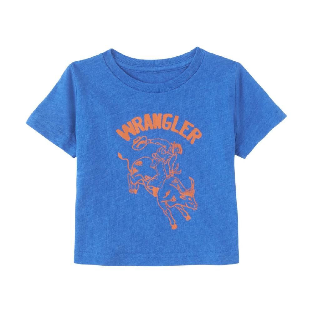 Wrangler Royal Blue Heather Unisex Infant Toddler Graphic Tee 112347242