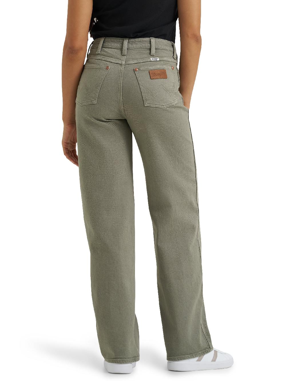 Wrangler Shadow Women's Loose Straight Mid Rise Jeans 112369388