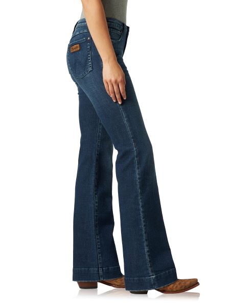 Wrangler Sophia Retro Mae Wide Leg Womens Trouser Jean 09MWWSA