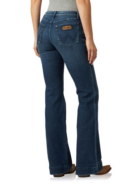 Wrangler Sophia Retro Mae Wide Leg Womens Trouser Jean 09MWWSA