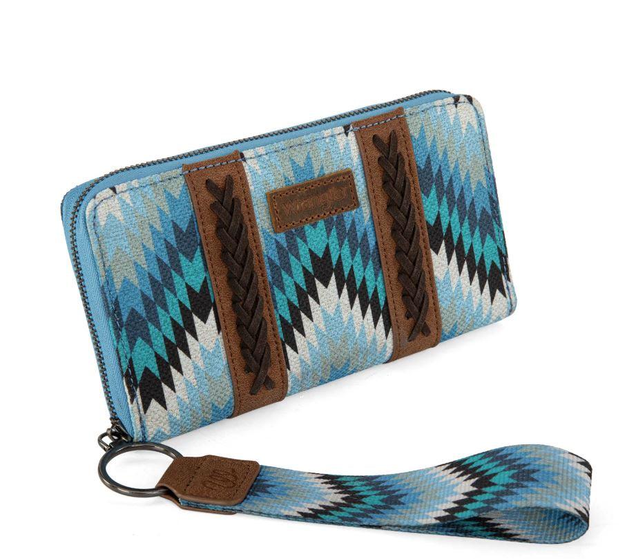 Wrangler Southwestern Art Print Jean Wallet WG2211-W006JN