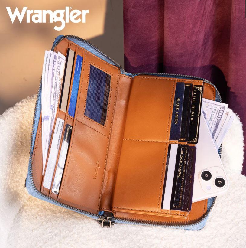 Wrangler Southwestern Art Print Jean Wallet WG2211-W006JN