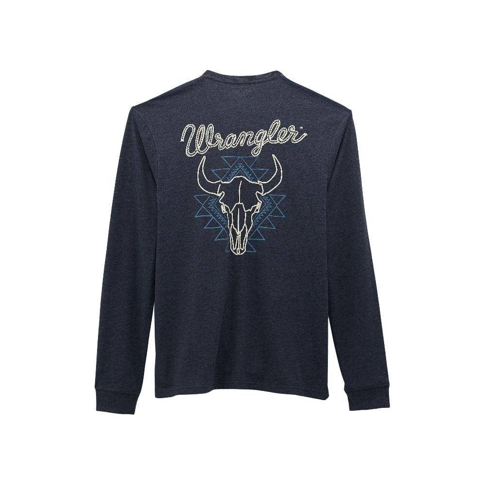 Wrangler Steer Black Men's Back Graphic T-Shirt 112368638