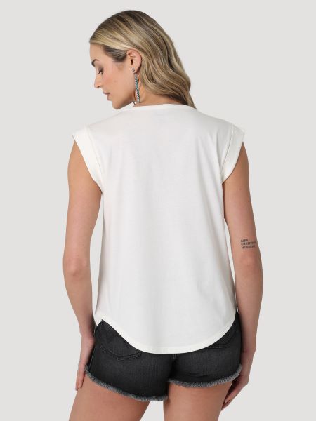 Wrangler Sugar Swizzle Honkey Tonk Honey Cuffed Women's Tank Top 112329941