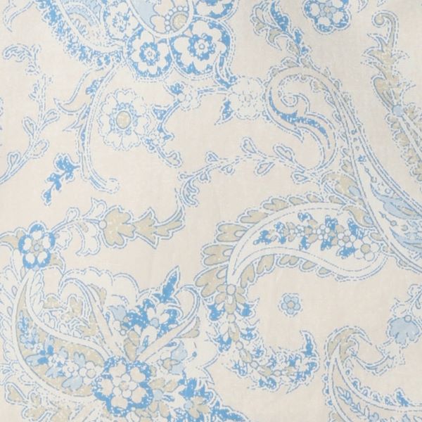 Wrangler Toile Blue Print Retro Premium Men's Long Sleeve Button Down Shirt 112327790