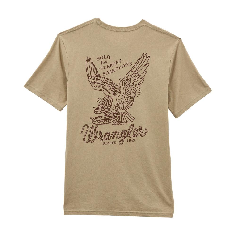 Wrangler Trench Coat Heather Men's Short Sleeve Graphic T-Shirt 112358733