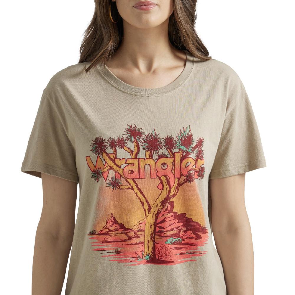 Wrangler Trench Coat Wrangler Western Graphic Women's Boyfriend Tee 112347507