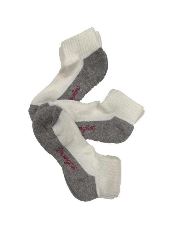 Wrangler White Socks Size Small 00163-WHT-SM