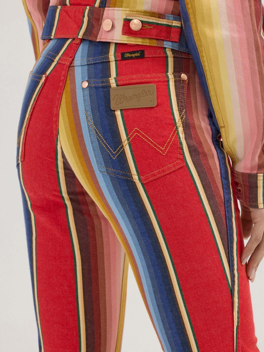 Wrangler X Lainey Rodeo Ben Stripe Women's Bell Bottoms 112360660