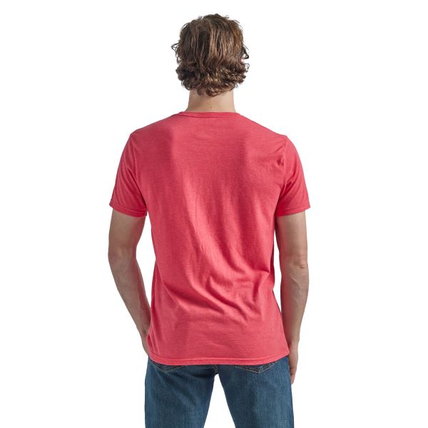 Wrangler X Yellowstone Red Heather Bison Graphic Tee 112342322