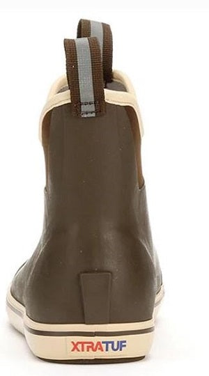 Xtratuf Chocolate/Tan Men's 6 Inch Ankle Deck Boot 22734