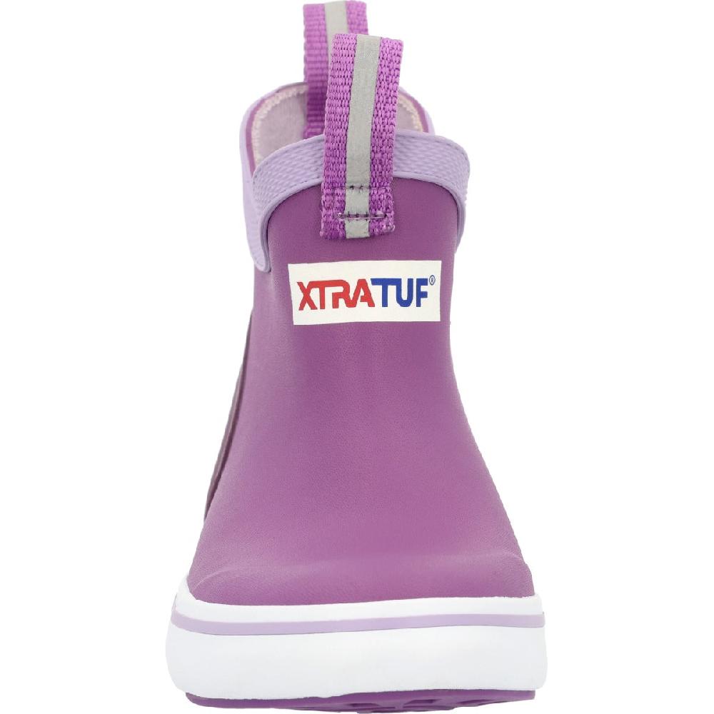 Xtratuf Dewberry/Purple Gumdrop Ankle Deck Boots (Youth Size 2-5) XKAB-500