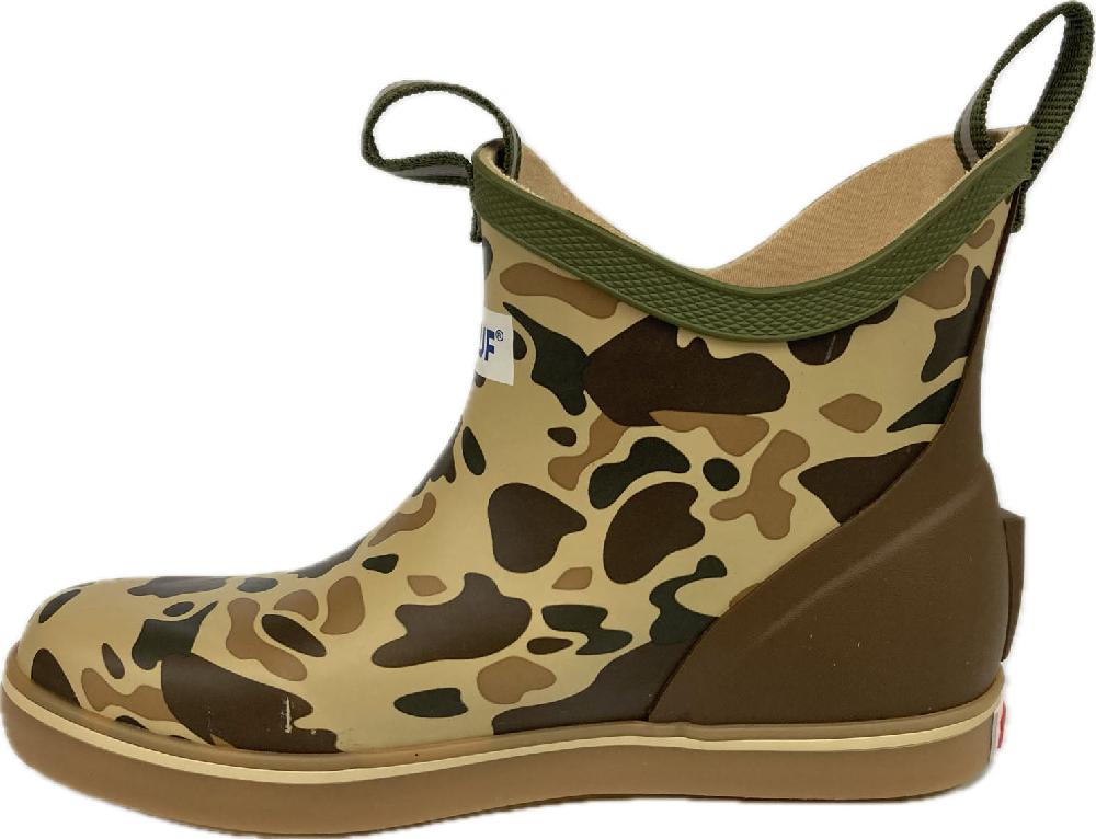 Xtratuf Duck Camo Children's Ankle Deck Boots (Little Kids Sizes 7-13) XKAB-DCMC