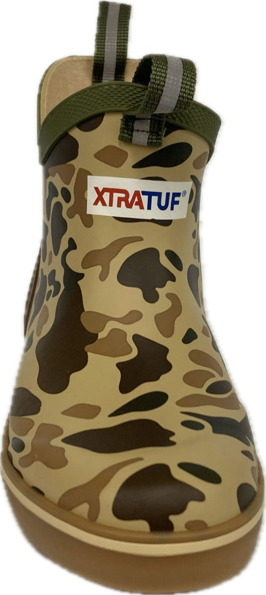 Xtratuf Duck Camo Children's Ankle Deck Boots (Little Kids Sizes 7-13) XKAB-DCMC