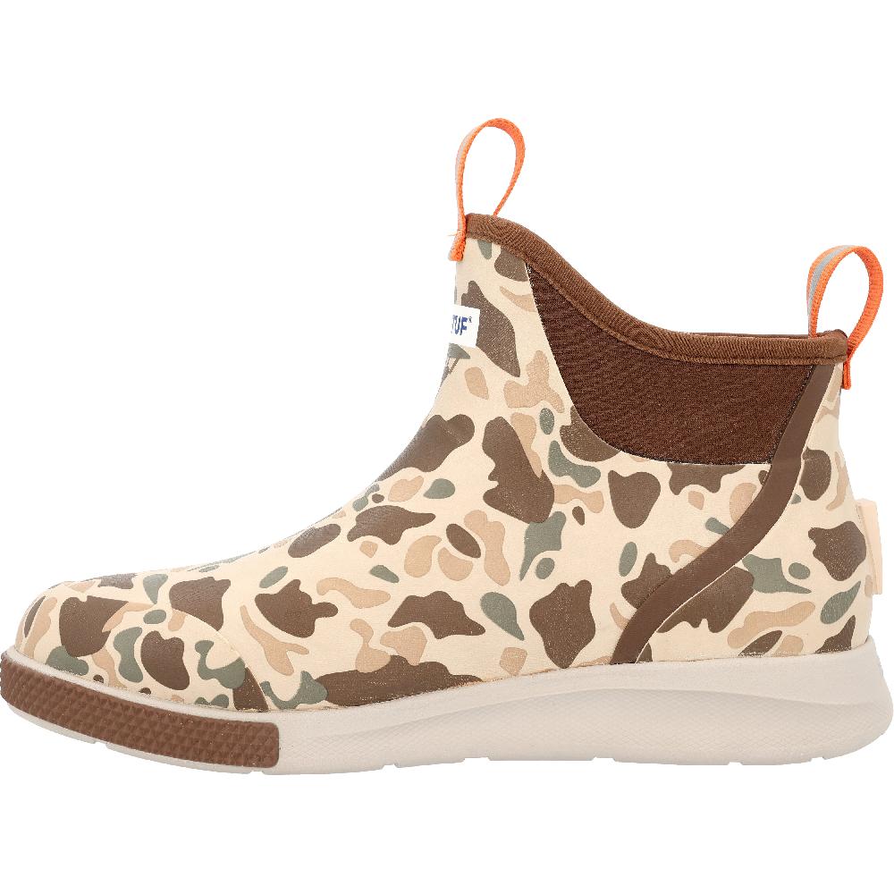 Xtratuf Duck Camo Men's 6 Inch Sport Ankle Deck Boots XADSMDCM