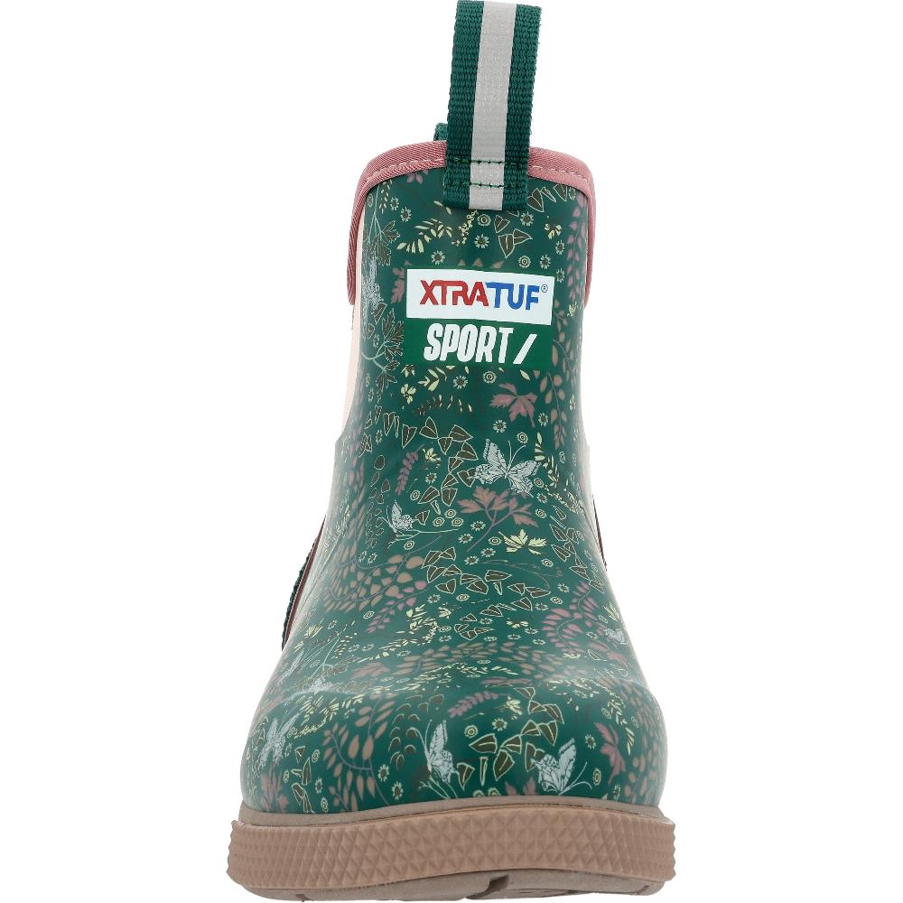 Xtratuf Floral Patttern Aventurine Women's 6 Inch ADB XADSW300