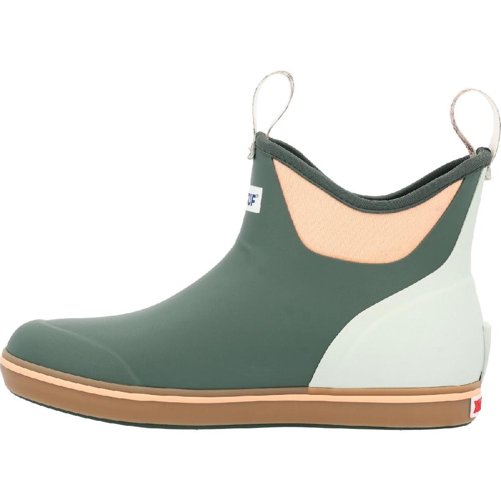Xtratuf Garden Green Women's 6 Inch Ankle Deck Boots XWAB308