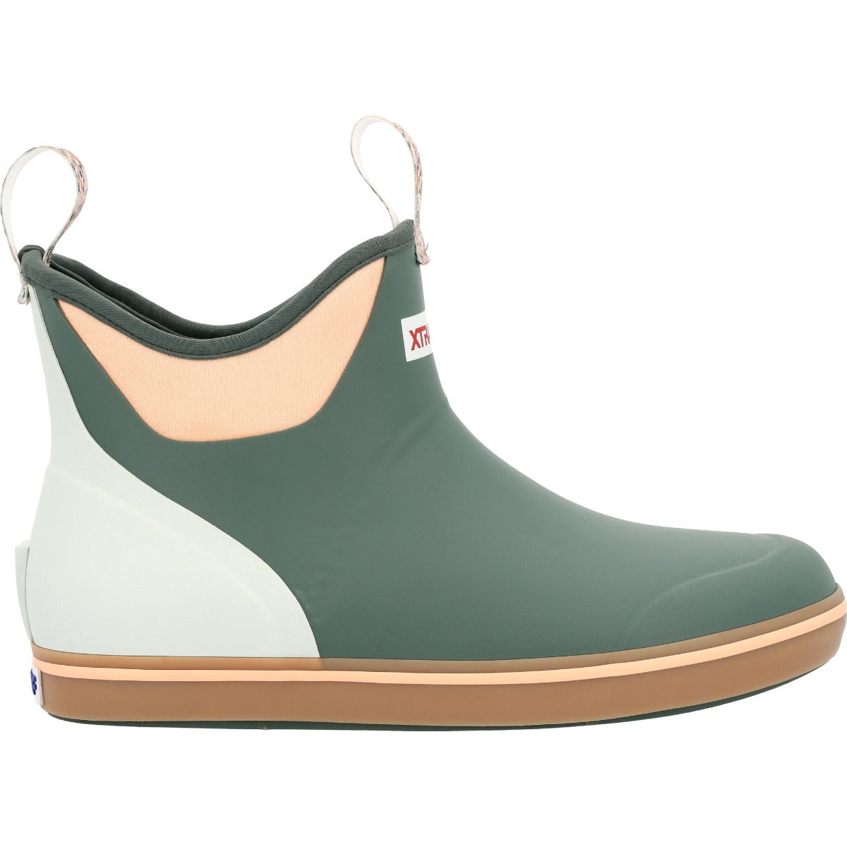 Xtratuf Garden Green Women's 6 Inch Ankle Deck Boots XWAB308
