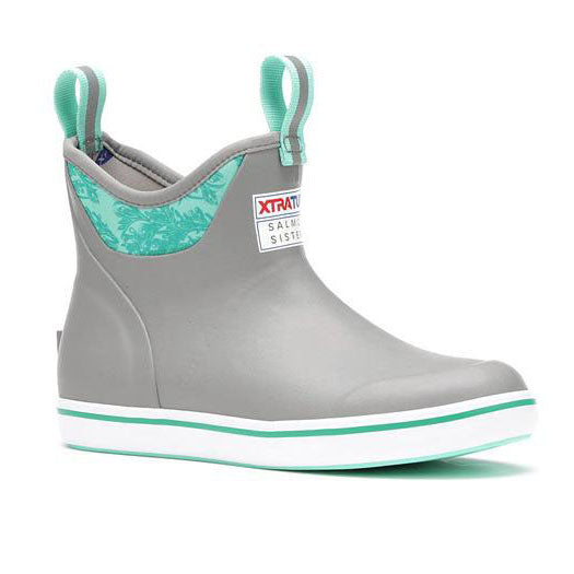 Xtratuf Gray/Kelp Salmon Sisters Womens Deck Boots XWAB-103