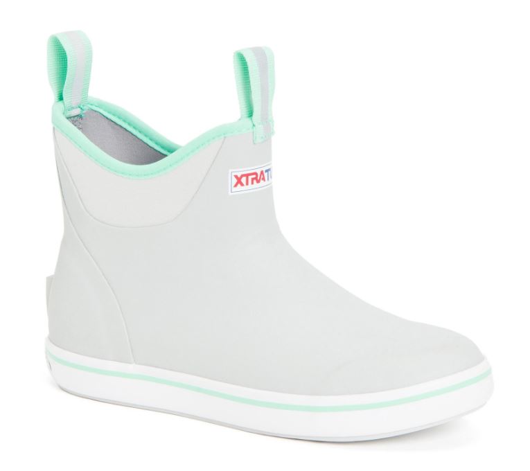 Xtratuf Gray Womens 6 Inch Ankle Deck Boots XWAB-102