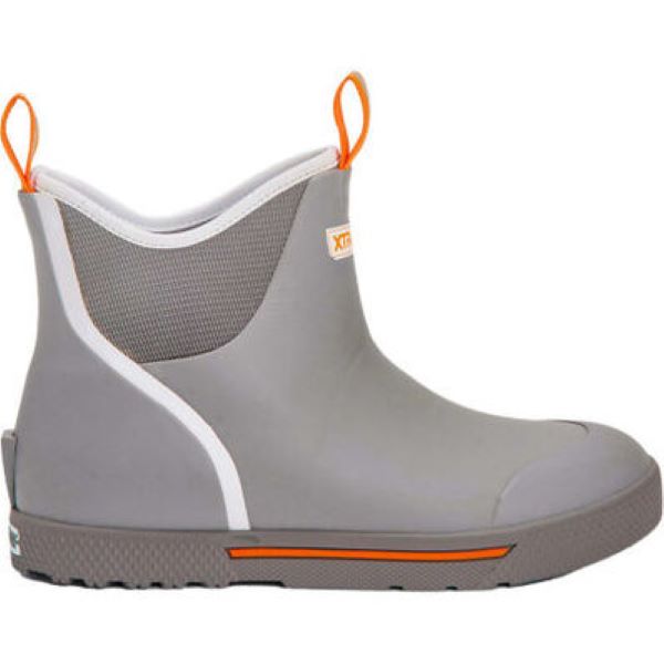 Xtratuf Grey Wheelhouse 6 Inch Mens Ankle Deck Boots XMW-101