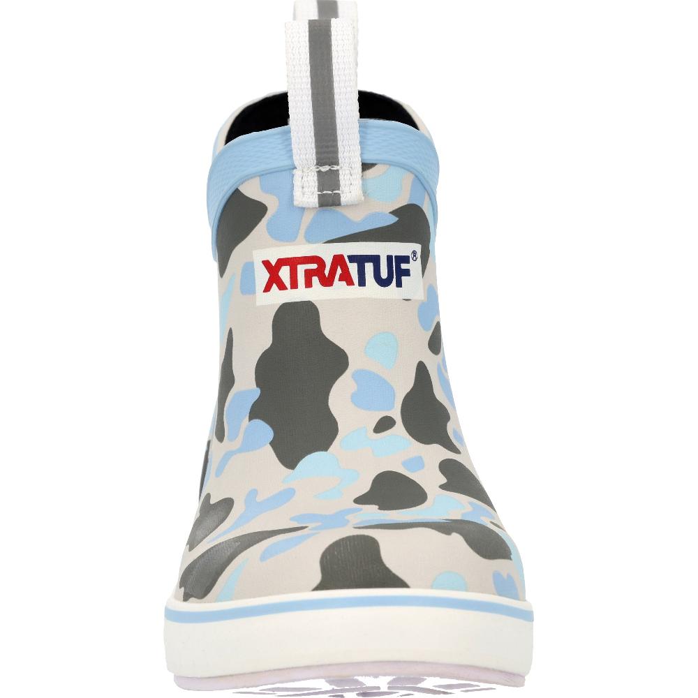 Xtratuf Ice Duck Camo Big Kids Ankle Deck Boots XKABDCI