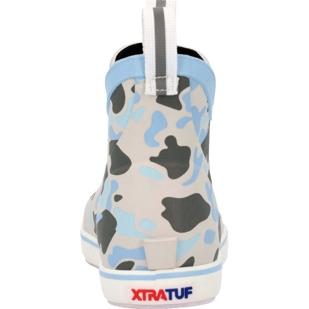 Xtratuf Ice Duck Camo Big Kids Ankle Deck Boots XKABDCI