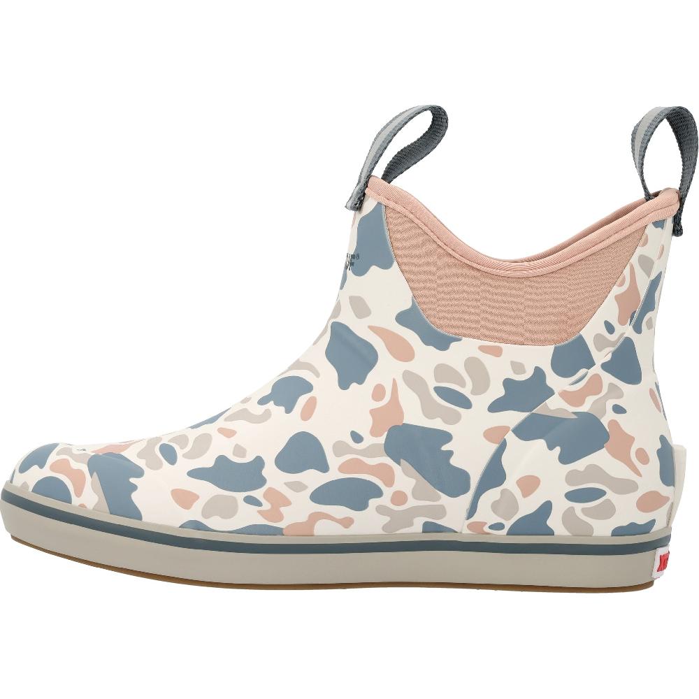 Xtratuf Ivory Duck Camo Women's 6 Inch Ankle Deck Boots XWAB4DC