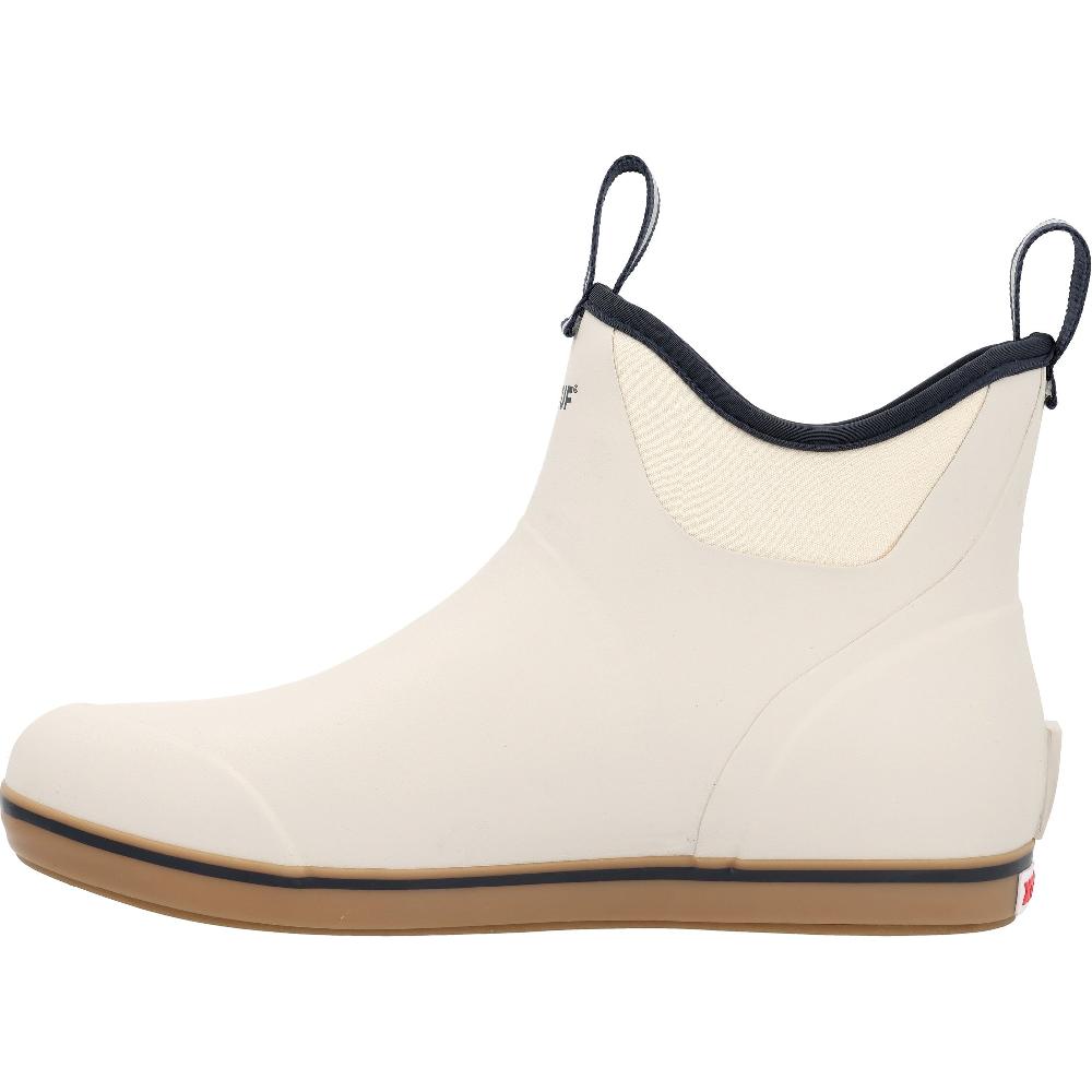 Xtratuf Ivory Navy Men's 6 Inch Ankle Deck Boot XMAB100