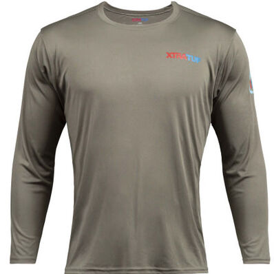 Xtratuf Light Grey Men's Long Sleeve UPF Protection Tee XAS103