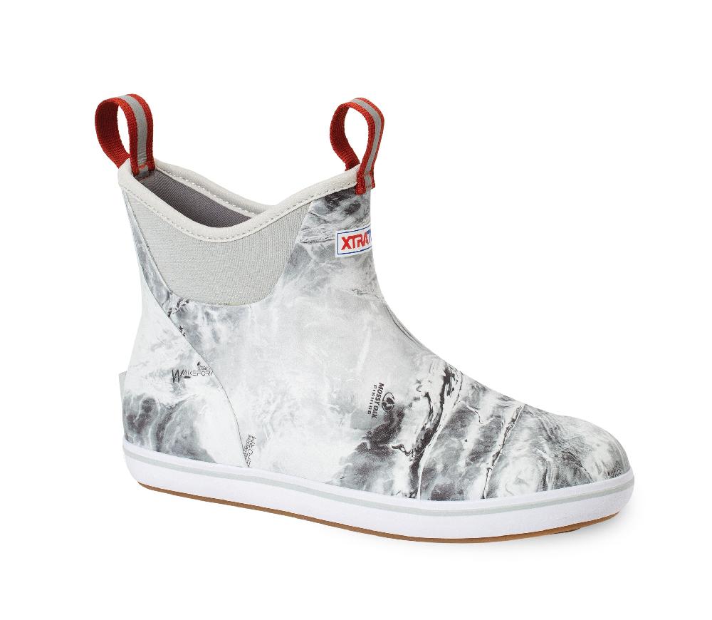 Xtratuf Mossy Oak Elements Wakeform Hailstone Men's Ankle Deck Boots XMABMOH